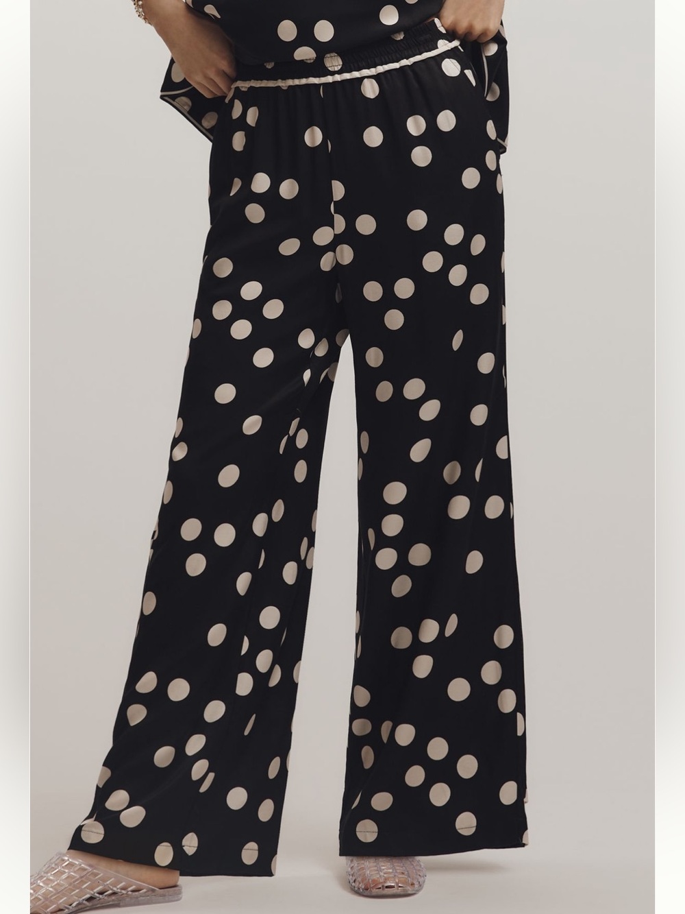 Brooklin Printed Wide-Leg Pants by Maeve NWT - Picture 5 of 6